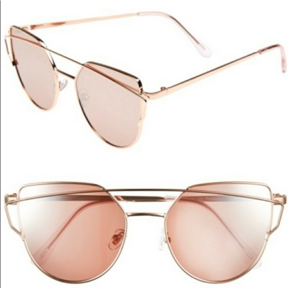 Nordstrom Rose Gold Sunglasses